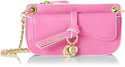 Love Moschino Damen Jc4028pp1glc0630 Umhängetasche, Rosa