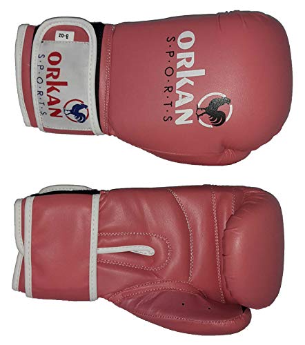 Orkansports Trainings Boxhandschuhe Dortmund-Style pink 14oz