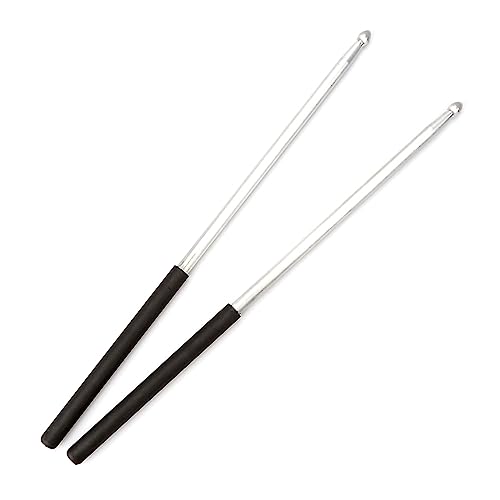 1 5A Drumsticks Bequemer Handgriff Metall Drumstick Rutschfeste Übungsdrumsticks Schlagzeuger Oder Anfänger