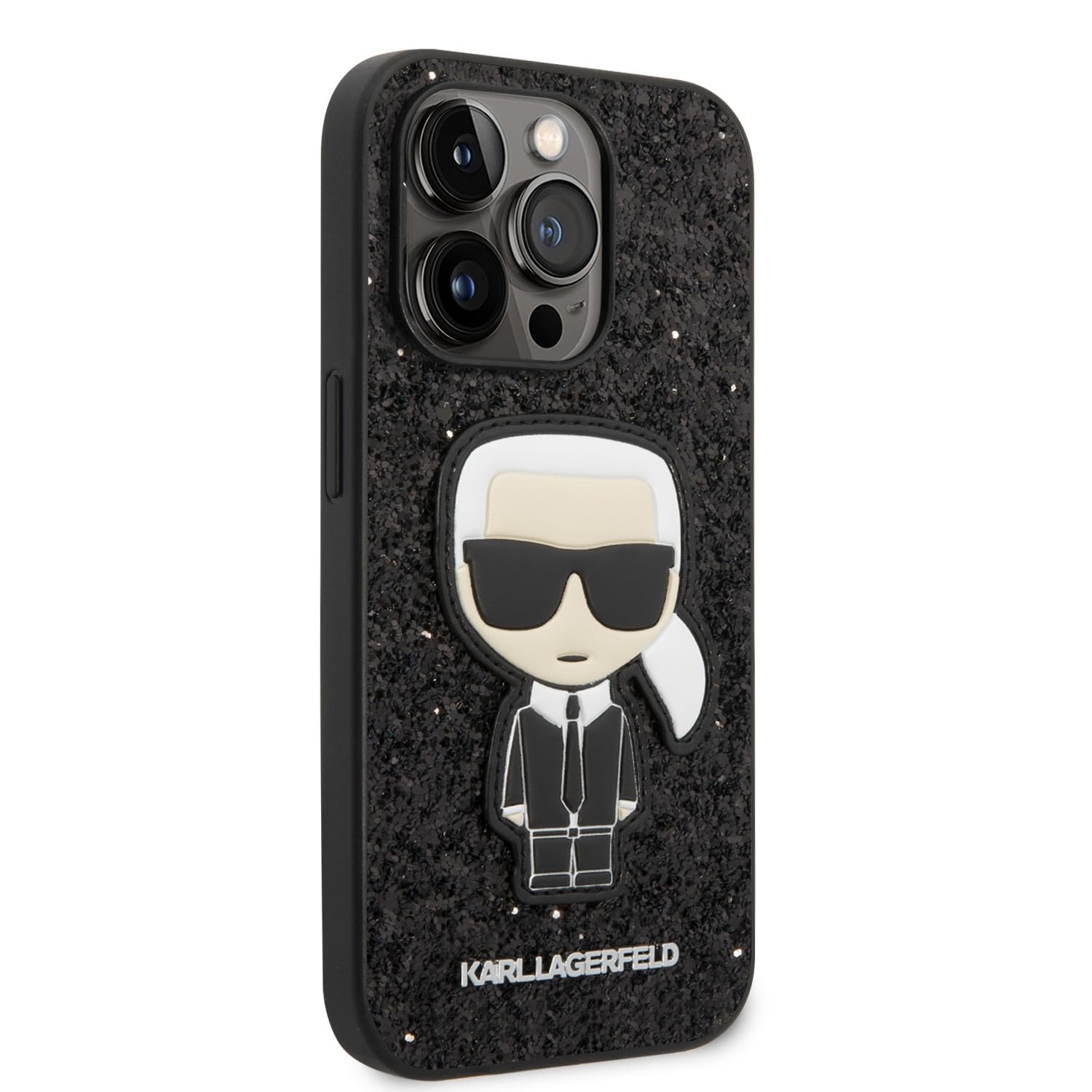 Karl Lagerfeld KLHCP14MGFKPK Hardcase für iPhone 14 Plus 17.0 cm schwarz/schwarz