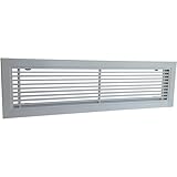 Grill, liniert, Aluminium, Blc, 40 x 15 Clips, Pfilter