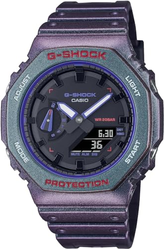 Casio G-Shock GA-2100AH-6AJF Japan Import Neu, Violett, Modern