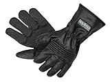 Polyco HEX3041/M HexArmor Hercules NSR Work Gloves, 1 Pair, Size 8/Medium, Black