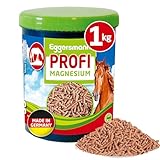 Eggersmann Mein Pferdefutter Profi Magnesium 1 kg – Ergänzungsfuttermittel für Pferde – Zur Unterstützung der Muskulatur & Entspannung – Konzentrat mit Magnesium, Tryptophan und B-Vitaminen