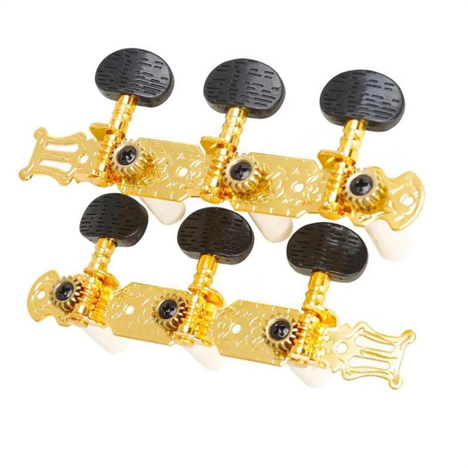 Strings Tuning Pegs Mechaniken Für Gitarre 2 PCS Stimmschlüssel für klassische Gitarre, klassische Folk-Gitarrensaiten-Stimmstifte, Tuner-Teile