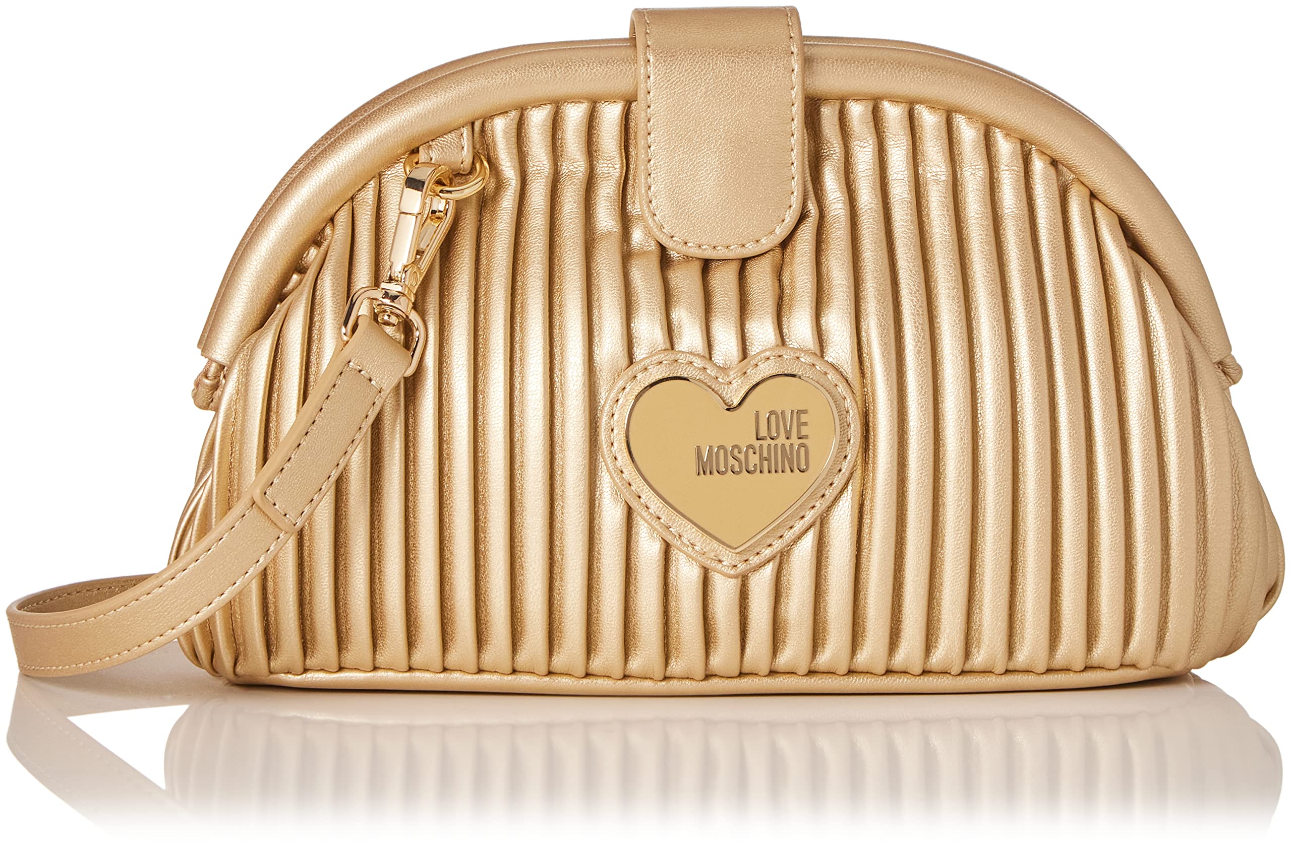 Love Moschino Damen Jc4045pp1gla1901 Umhängetasche, Gold