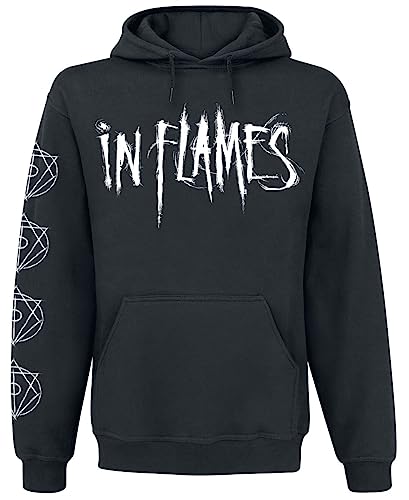 In Flames Jesterhead White Raven Männer Kapuzenpullover schwarz XXL