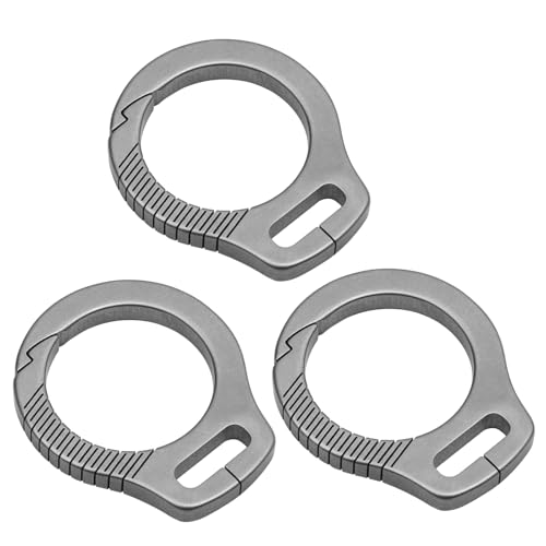 bnsggl Pack Reisekarabiner Mit Schraubverschluss Angelkarabiner Kletterkarabiner Für Outdoor Enthusiasten