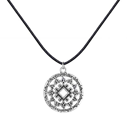 Belachick Charme Halskette Ketten Schmuck Herren Frauen Anhänger Necklace Halskette Mit Geometrischem Anhänger