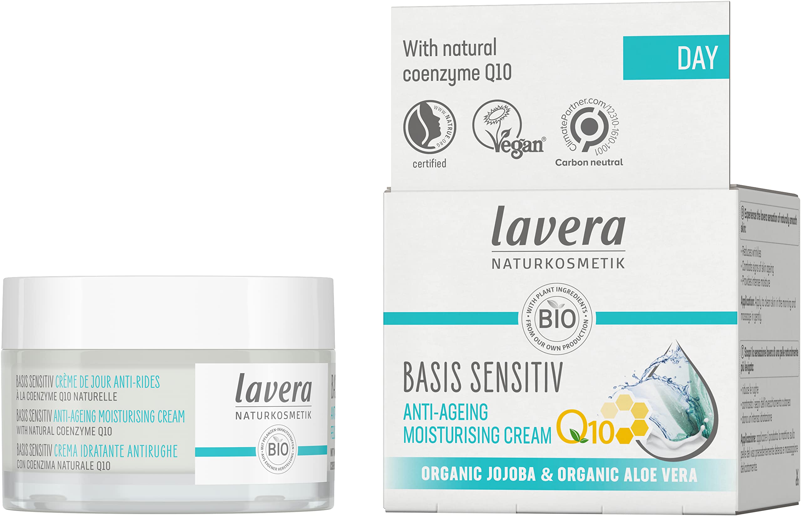 Lavera Basis Anti Ageing Moisturising Cream Q10