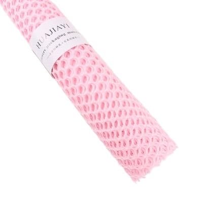 Blumen Geschenkpapier 5 Yard x 50 cm hochwertiges, mattes koreanisches Blumenverpackungsnetz, Blumenverpackungspapier, Netzgarn, Verpackungsmaterialien(Pink)