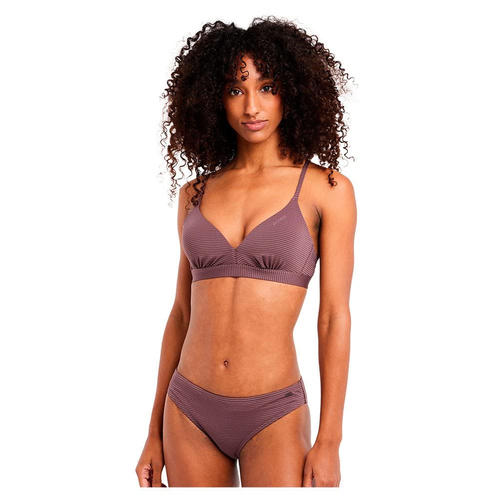 Protest Damen Bügel-Bikini Cheeky PRTBRITA 23 Stretch Raisinbrown S36B