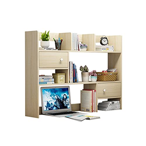 Bücherregal Bücherregal Desktop Mehrschichtiges Bücherregal Zeitschriftenständer CD-Ständer Bücherregal Büro-Aktenständer Bücherregal Kleines Bücherregal mit kleinen Schubladen für Wohnzimmer, Home