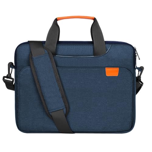 Qsvbeeqj 1 x tragbare Laptop-Handtasche aus Polyester für 35,6 cm (15,6 Zoll) bis 43,9 cm (14 Zoll) bis 43,9