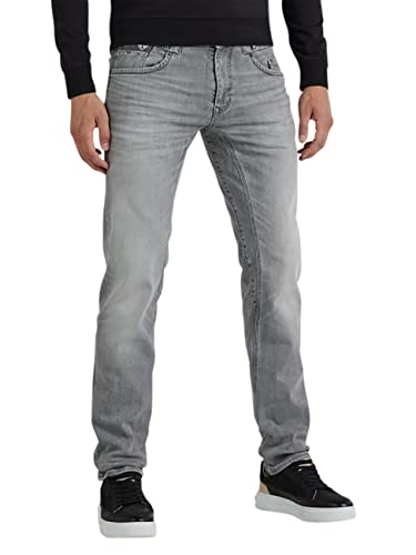 PME Legend Herren Jeans Commander 3.0 Grey Denim Comfort - 33/32