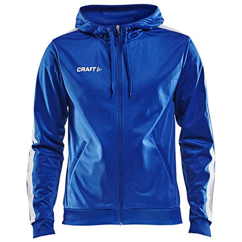 Craft Herren Kapuzenjacke Pro Control Hood Jacket 1906716 ClubCobalt/White S