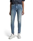 G-Star Damen 3301 Skinny Jeans, Blau (lt indigo aged restored D05175-C051-D295), 27W / 32L