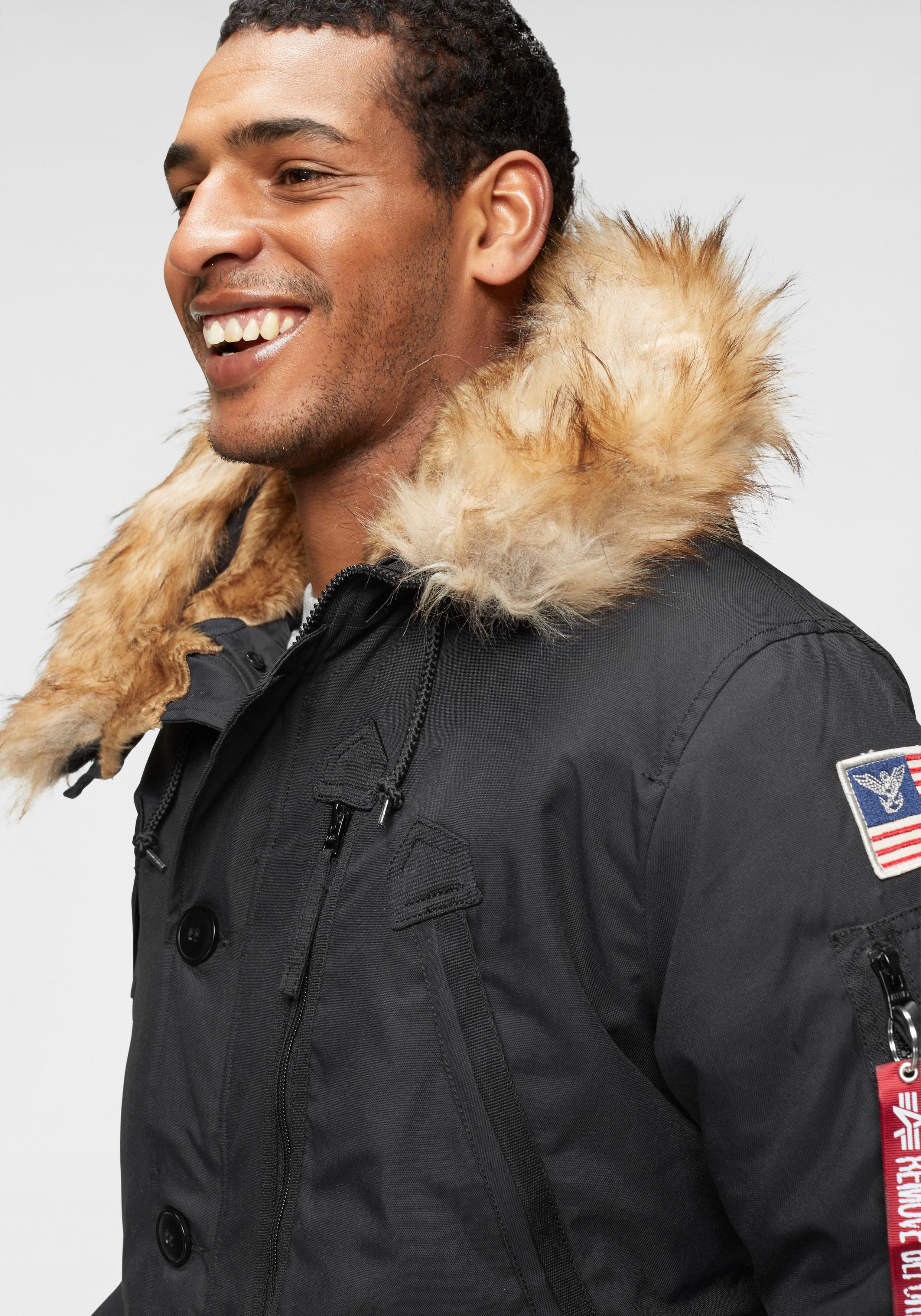 Alpha Industries Parka "POLAR JACKET", mit Kapuze 3