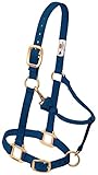 Weaver Leather Original verstellbares Nylon-Halfter, 35-7035-NV, Navy, 1 Inches Average Horse