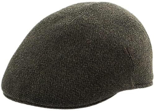 La Chasse Lodenhut Faustmann Schiebermütze Jagdmütze Oliv/grün Flatcap Oliv wasserabweisend Herreen Freizeitmütze von Oefele Jagd & Outdoor Shop (as3, Numeric, Numeric_58, Oliv (grün))