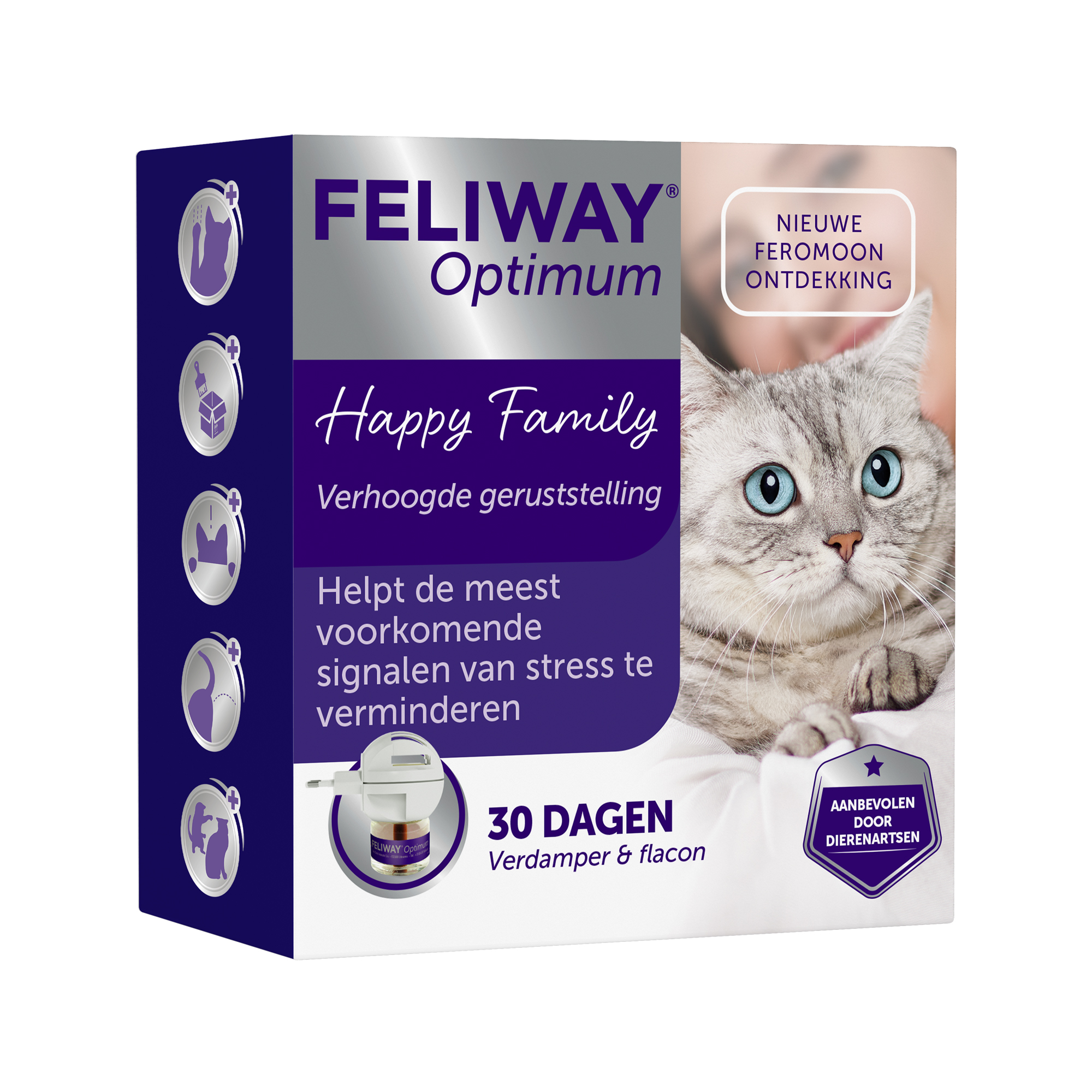 FELIWAY Optimum - Anti-Stress voor Kat - Navulling 48ml