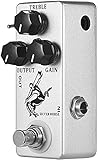 Btuty Golden Horse Effektpedal für Gitarre mit Overdrive-Effekt, Vollmetallschale, True Bypass