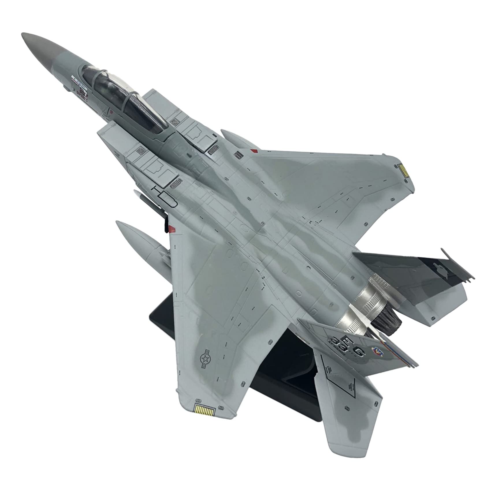 SHIKANG 1/100 MaßStab Druckguss Flugzeuge F15 Eagle American Navy Flugzeuge Modell für Sammlung Geschenk Haus Wohnzimmer Dekor