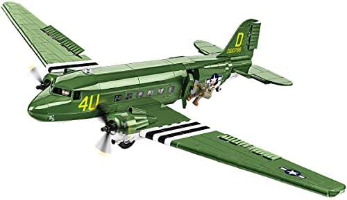 COBI Historical Collection 5743 - Douglas C-47 Skytrain (Dakota) WWII, 892 Bauteile