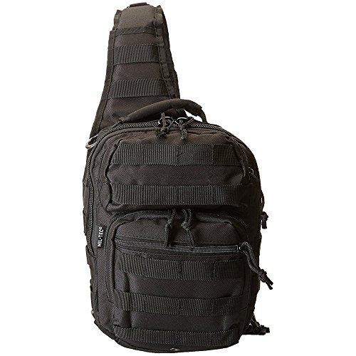 Mil-Tec US Assault Pack One Strap small Schwarz