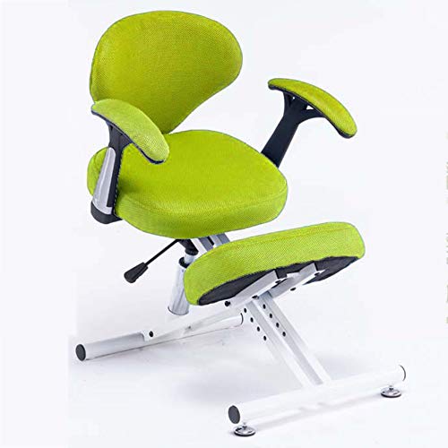 BFVAKBKYT Home Office Ergonomischer Schreibtischstuhl, Kann Nacken- und Rückenschmerzen lindern, geeignet for Büro, Meditation und Sport(Yellow)