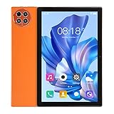 Garsent 10-Zoll-Tablet, 12 GB RAM, 256 GB ROM, Unterstützt 512 GB Erweiterung, 10000 MAh Großer Akku, 1920 X 1200 IPS-Display, 8 MP + 20 MP Kamera, für Android 12, 4GLTE 5G WiFi (Orange)