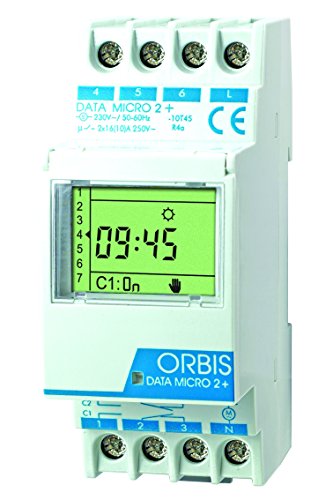 Orbis OB171912N Data Micro-2 Plus 230 Volt Digitale Verteilerschaltuhr