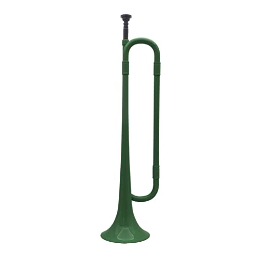 Trompete Messing Trompete BB. Abs Kunststoff Junge Pioniere Bugle Anruf Student Horn Kid Anfänger Für Messing Musical Instrument Performance (Color : Green)