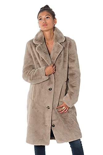 Oakwood Damen Cyber Mantel, Beige (Beige Foncé 0625), XX-Large (Herstellergröße: 2XL)