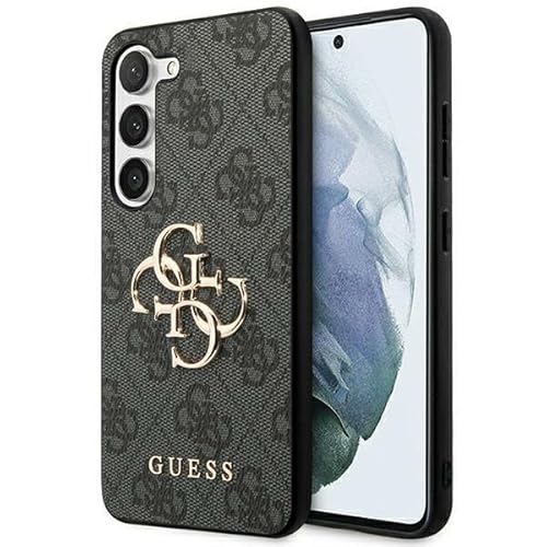 CG Mobile Guess GUHCSA554GMGGR Hülle für A55 A556 Schwarz hardcase 4G Big Metal Logo