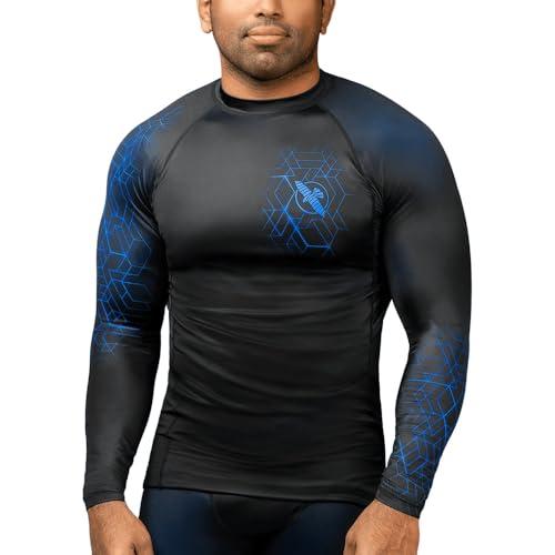 Hayabusa Geo Long Sleeve Jiu Jitsu Rashguard