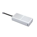 Qsvbeeqj Schnelles USB-Gehäuse, 40 Gbit/s, Aluminium, externe Laufwerke, für PCIe 2280 M/B+M Schlüssellaufwerke