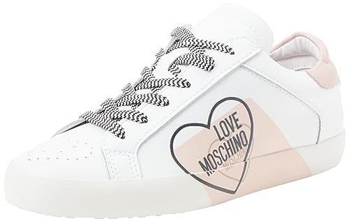 Love Moschino Damen Ja15282g1hiae10a Sneaker, Bianco, 40 EU