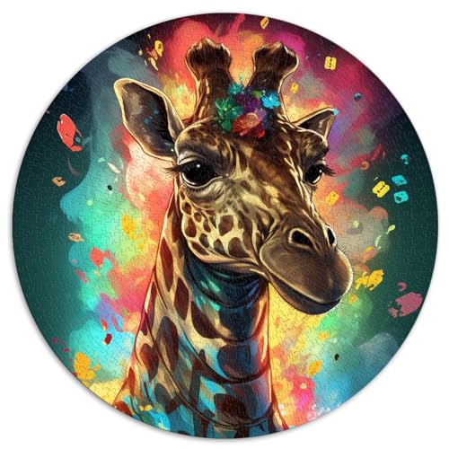 Puzzle | Puzzles Giraffe Puzzle 1000 Teile 67,5x67,5cm Denksport-Puzzle Spielzeug Puzzles Lernspiele Stressabbau-Puzzles