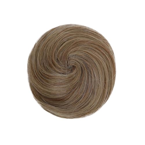 Haarteil Haargummi Space Bun, 2 Stück, Mini-Klauen-Clip for Anklipsen von unordentlichen Katzenohren, künstliche Haarknoten-Extensions, Perücken-Accessoire, Donut-Hochsteckfrisur, Haarteile for Frauen