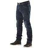 Overlap Castel Smalt Jeans Herren, Blau, Größe 34