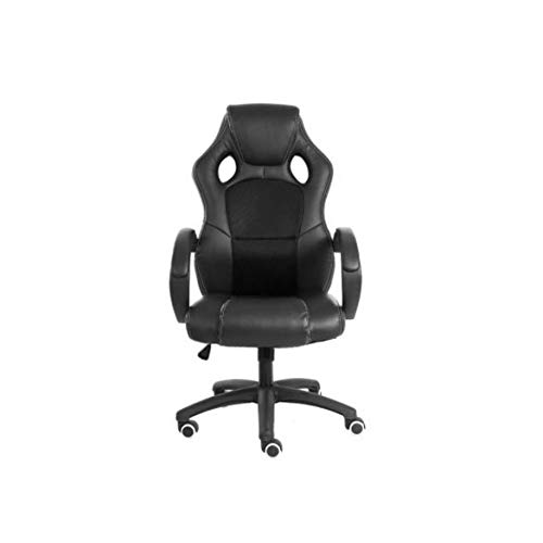 TBSZCM Gaming-Stuhl, hohe Rückenlehne, ergonomischer Racing-Bürostuhl, Schreibtisch-Computerstuhl mit Lordosenstütze (Farbe: D) (C) interessant Run forward