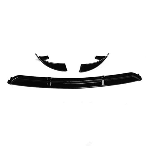 Splitter Für Benz Für GLC 2016 2017 2018 2019 2020 Auto Front Lip Stoßstange Body Kit Spoiler Canard Splitter Diffusor Glanz Schwarz Tuning Frontlippe(Gloss Black)