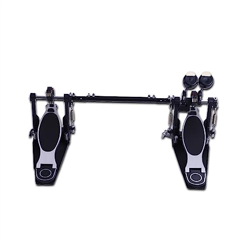 Schlagzeug-Pedal-Schlagzeug-Set. Doppelstufiges Hammer-Schlagzeug. Verdicktes Zink-Aluminium-Pedal Bass drum-Pedal für Anfänger