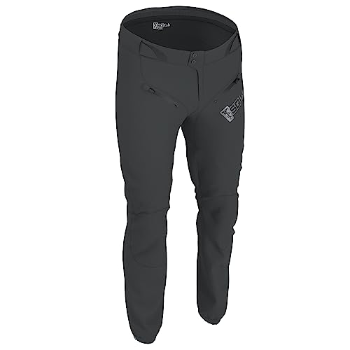 SQlab SQ-Pants ONE10, MTB Tour & Travel Fahrradhosen, Schwarz, M Lang