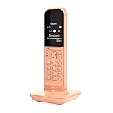 Gigaset CL390HX - Design DECT-Mobilteil mit Ladeschale – Schnurloses Telefon für Router und DECT-Basis - Fritzbox-kompatibel - Direktwahlfunktion - Schutz vor unerwünschten Anrufen, Cantaloupe