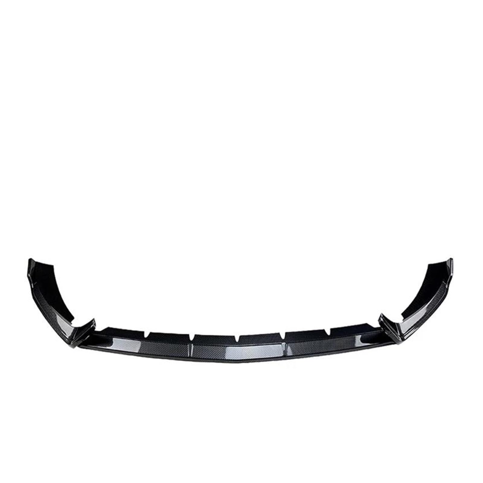 Splitter Für Benz Für E-Klasse W213 2021+ E260 E300 Für AMG Autozubehör Frontstoßstange Unterlippe Spoiler Splitter Kit Guards Protector Frontlippe(Kohlefaser-Optik)