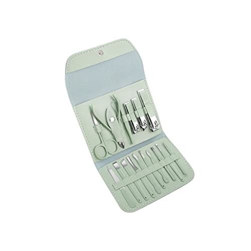 Zehennagelknipser 16-teilige Maniküre Set Personal Care Nail Clippers Set Professionelle Pediküre Set Beauty Set Männer und Frauen Geschenk Nagelpflege Nagelknipser-Set (Color : B-16-piece Set)