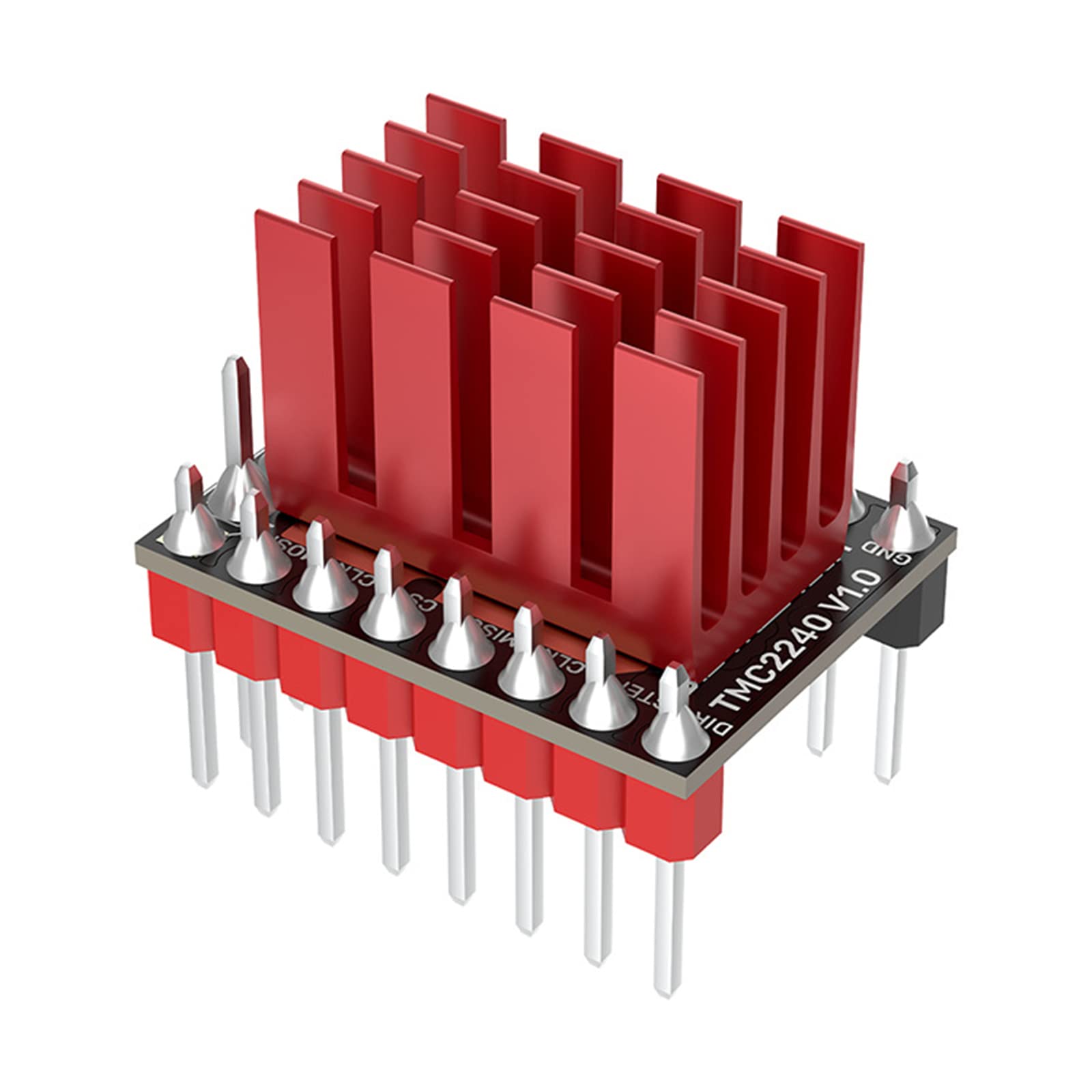 Qsvbeeqj TMC2240 Schrittmotortreiber UART 36 V Driver 3D Drucker Teil Ersatz Für SKR