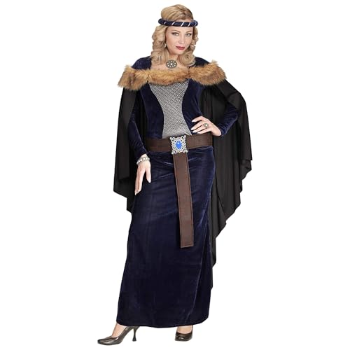 "MEDIEVAL PRINCESS" (dress with cape, belt, headpiece) - (S)